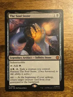 MTG The Soul Stone Marvel's Spider-Man Regular Mythic NM - Image 1