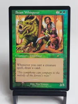 Magic The Gathering - 30th Anniversary Promo - Beast Whisperer - FOIL - Image 1