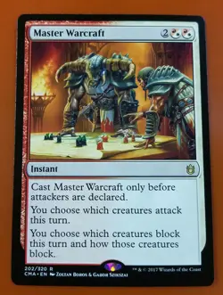 1x Master Warcraft | Commander Anthology | MTG Magic Cards - Image 1