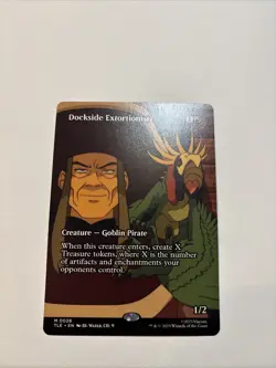 Mtg Dockside Extortionist Borderless Normal Avatar The Last Airbender - Image 1