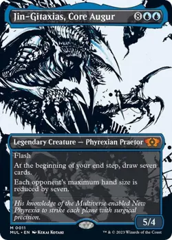Magic the Gathering-Multiverse Legends-Jin-Gitaxias, Core Augur-#11-M-NM - Image 1