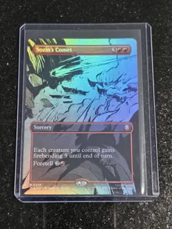 Sozin's Comet (0309) - Foil - Borderless M MTG Avatar: The Last Airbender M/N - Image 1