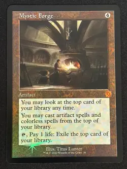 1x MTG Mystic Forge (Foil) - The Brothers' War: Retro Frame Artifacts (BRR) #36 - Image 1