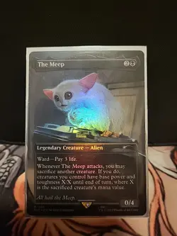 MTG the Meep Secret Lair Drop Series 1581 Foil Near Mint - Image 1