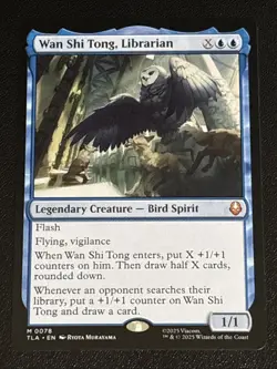 MTG Avatar: The Last Airbender Wan Shi Tong, Librarian 0078 NM Mythic - Image 1