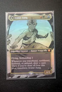 Avatar Aang (Borderless) Avatar: The Last Airbender Foil - Image 1