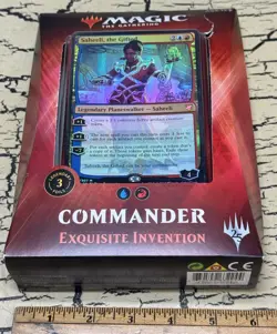 Magic The Gathering 2018 Commander Card Set Exquisite Invention NEW in Box 630509632244 - Image 2
