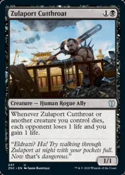 1x Zulaport Cutthroat NM-Mint, English Commander: Zendikar Rising MTG Magic - Image 1
