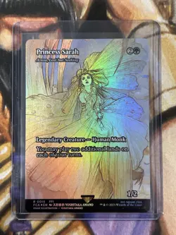 FOIL Princess Sarah - Azusa, Lost but Seeking #0015 Final Fantasy English - NM/M - Image 3