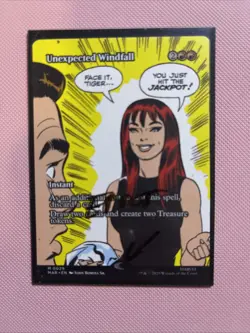 Unexpected Windfall (Borderless) Eternal-Legal Regular ERROR MTG - Image 1