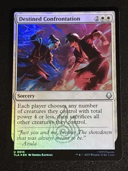 MTG Avatar: The Last Airbender Destined Confrontation Foil 0015 NM - Image 1