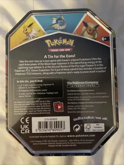 Pokemon - Eevee Evolutions "Flareon V Tin" Sealed X1 - Image 3
