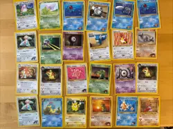 Various Pokemon Trading Cards - 60 Total - Image 1