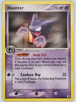 Haunter 34/112 Pokemon - EX FireRed and LeafGreen MP - Image 1