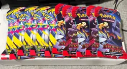 10 Pokemon Sleeves Lot 5 Mega Evolutions and 5 Destined Rivals New Sealed - Image 1