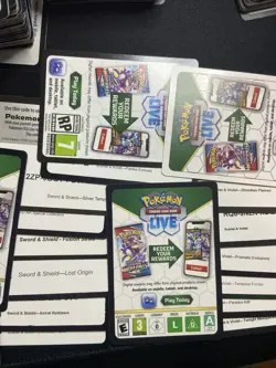 Pokemon Live TCG ONLINE 400 x NEW UNUSED Code Cards Random Mix Modern Sets S&V - Image 2