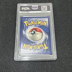 1999 POKEMON BASE SET SHADOWLESS #63 SQUIRTLE PSA 7 NM - Image 2