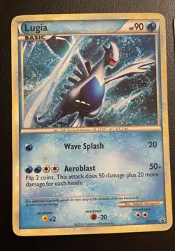 Pokemon HGSS Promo Lot (2) - LP - Lugia HGSS02 Entei HGSS20 2010 - Image 3