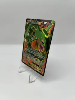 Pokemon TCG Rayquaza EX (123 Full Art) 123/124 B&W Dragons Exalted Holo - MP - Image 3