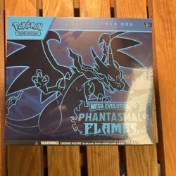 Pokemon Mega Evolution PHANTASMAL Flames Elite Trainer Box Sealed - Image 1
