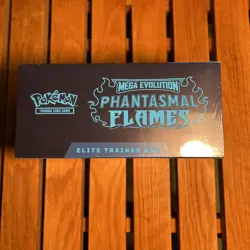 Pokemon Mega Evolution PHANTASMAL Flames Elite Trainer Box Sealed - Image 2