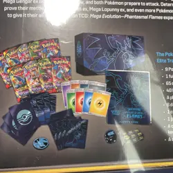 Pokemon Mega Evolution PHANTASMAL Flames Elite Trainer Box Sealed - Image 5