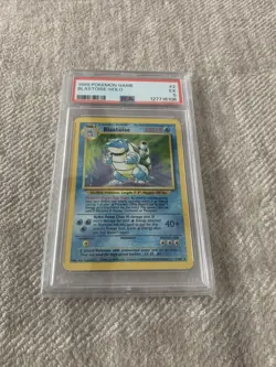 1999 Pokemon BASE SET UNLIMITED 2/102 BLASTOISE HOLO PSA 5 - Image 1