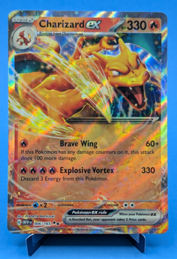 Charizard ex 6/165 Pokemon Card TCG 2023 Double Rare Holo MEW Near Mint - Image 1