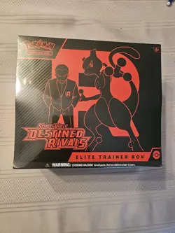 Brand New Sealed Scarlet & Violet Pokemon Destined Rivals ETB Elite Trainor Box - Image 1