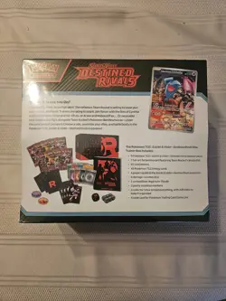 Brand New Sealed Scarlet & Violet Pokemon Destined Rivals ETB Elite Trainor Box - Image 3