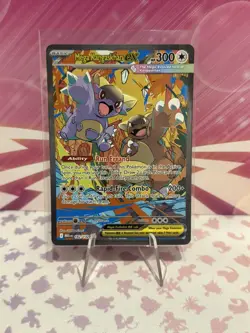 Mega Kangaskhan EX 182/132 Special Illustration Rare Mega Evolution Pokemon TCG - Image 1