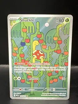 Pokemon Shuckle 136/132 Me01: Mega Evolution Holo C - Image 1