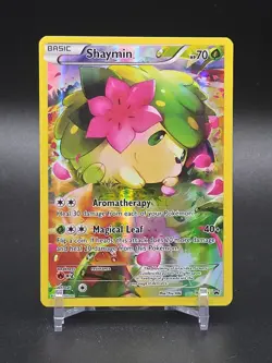 Pokemon Generations Shaymin XY115 Black Star Promo Full Art Holo - Image 1