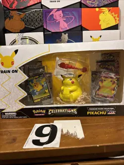 Pokemon TCG Celebrations Premium Figure Collection Pikachu VMAX Box 820650809408 - Image 1