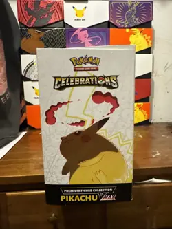 Pokemon TCG Celebrations Premium Figure Collection Pikachu VMAX Box 820650809408 - Image 2