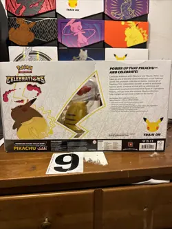 Pokemon TCG Celebrations Premium Figure Collection Pikachu VMAX Box 820650809408 - Image 3