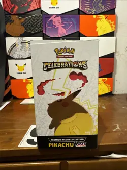 Pokemon TCG Celebrations Premium Figure Collection Pikachu VMAX Box 820650809408 - Image 4