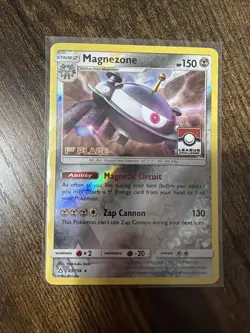Pokemon League Promo Reverse Holo 83/156 Magnezone 1st Place Stamp LP - Image 1