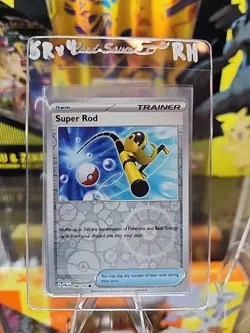 Super Rod REVERSE HOLO (X4) Paldea Evolved 188/193 - Pokemon TCG - NM PLAYSET X4 - Image 3