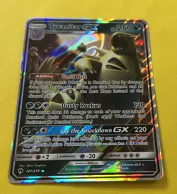 Tyranitar GX 2018 Pokemon Sun & Moon Lost Thunder HOLO 121/214 - Image 2