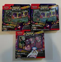 Pokemon Lot of 3 Gengar and Diancie ex Mega Battle Decks ( 2 Gengar 1 Diancie ) - Image 1