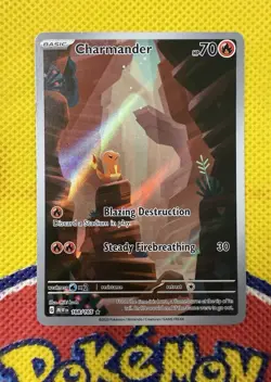 Pokemon 151 Charmander 168 Charmeleon 169 Charizard EX 199/165 Sequential - Image 3