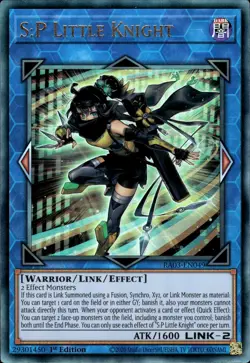 S:P Little Knight - Ultimate Rare 1st Edition RA03-EN049 - NM - YuGiOh - Image 1