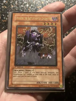 Yugioh 3x Dekoichi The Battlechanted Locomotive Ultimate Rare (1x First Ed) - Image 2
