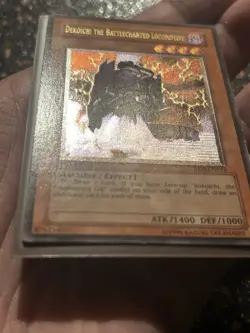 Yugioh 3x Dekoichi The Battlechanted Locomotive Ultimate Rare (1x First Ed) - Image 4