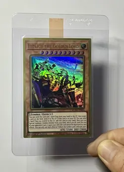Eldlich The Golden Lord MGED-EN024 (NM) Premium Gold Rare 1st Edition YuGiOh! - Image 3