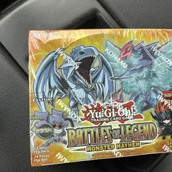 Yugioh! Battles of Legend: Monster Mayhem Booster Box New *Factory Sealed* - Image 1