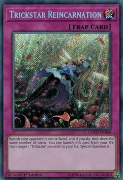 Yugioh! MP Trickstar Reincarnation - COTD-EN068 - Secret Rare - 1st Edition Mode - Image 1