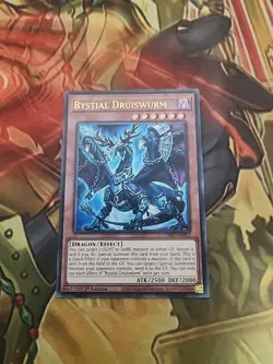Bystial Druiswurm CH01-EN013 Ultra Rare 1ST ED NM Yugioh - Image 1