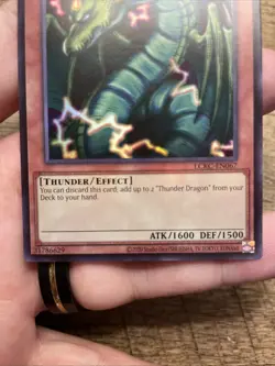 Thunder Dragon LCKC-EN067 Unlimited Ultra Rare Near Mint +Bonus FREE SHIPPING! - Image 3